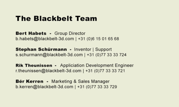 BB Team members BB team members